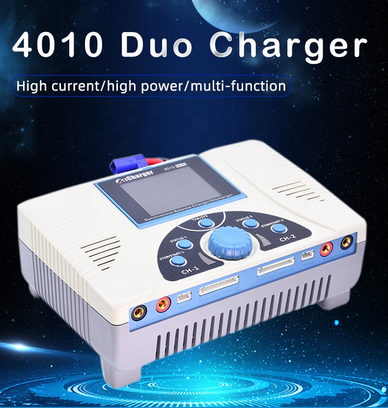 Icharger 4010 Duo 2000W 40A DCデュアルバッテリーバランス充電器