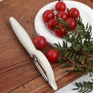 Stainless Steel Peeler For <b>Vegetables</b> And <b>Fruits</b> Easy To Clean Kitchen <b>Tool</b> With Ergonomic Handle - Product Image 2