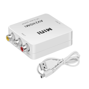 Nouvel adaptateur RCA vers HDTV pour HDMI Composite 1080P 3 RCA CVBS, mini convertisseur audio-vidéo HDTV vers AV, petite boîte Mini Hdmi2av <span class=keywords><strong>Av2hdmi</strong></span> - Product Image 2