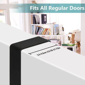 Logam kokoh di atas pintu kait gantungan pintu rak mantel pintu baja tahan karat dengan mantel menggantung kait dekorasi - Product Image 5