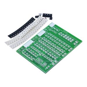 84 pezzi componenti Patch scheda di formazione per saldatura NE555 + CD4017 kit lampada ad acqua 0805 0603 pezzi da allenamento - Product Image 3