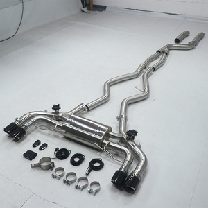 Système d'échappement Catback personnalisé SUS304, échappement sport, tuyau d'échappement, silencieux pour BMW M340/m340i M440i 3.0t, télécommande - Product Image 2