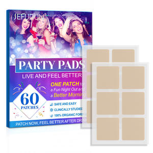 SEFUDUN Marque Privée Patchs Transdermiques Anti-Gueule de Bois <span class=keywords><strong>Cure</strong></span> de la Gueule de Bois Vitamines B1 B2 <span class=keywords><strong>B3</strong></span> B6 B12 Patch de Fête Défense Contre la Gueule de Bois - Product Image 6