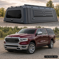 4X4 Pickup Truck Hardtop Canopy Aluminum/Steel Camper Shell for Ford F150 Ram 1500 GMC Sierra Toyota Hilux Tacoma Jeep Gladiator