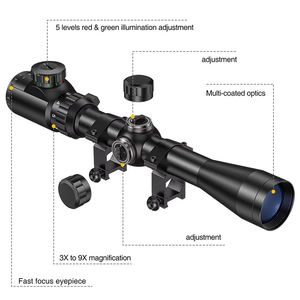กล้องเล็งอลูมิเนียม 3-9x40 สำหรับยิงเป้าและล่าสัตว์ คุณภาพสูง เหมาะสำหรับการล่าสัตว์ที่มีมาตรฐาน - Product Image 2