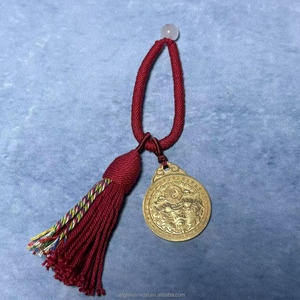 精巧な真鍮製貔貅陰陽アミュレット、伝統的な中国の幸運のお守り、家の装飾、車、オフィスの装飾、ギフトに - Product Image 4