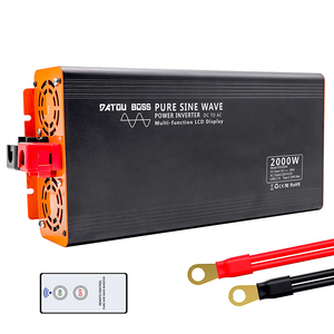 Gran oferta 1000W 1500W 2000W 3000W Rv Solar 24V inversor de onda sinusoidal pura 12V a 220V 230V 240V inversores de potencia convertidor - Product Image 5