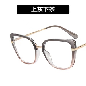 Montatura per <span class=keywords><strong>Occhiali</strong></span> <span class=keywords><strong>da</strong></span> <span class=keywords><strong>Vista</strong></span> TR90 Anti Luce Blu Stile Cat Eye per Donne, Design di Lusso Retrò, Montatura Ottica alla Moda per Signore - Product Image 5