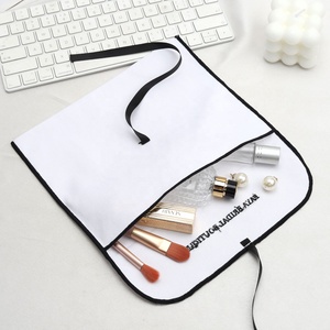 Luxury Reusable Custom Logo Printed <b>White</b> Cotton Twill <b>Envelope</b> Cover Bag Gift Baby Clothing Pillow Dust Pouch Organic Dust Bag - Product Image 5