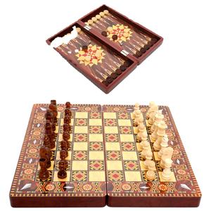 Set di Scacchi in Legno Fatto a Mano di Alta Qualità per Adulti con Pezzi di Qualità, Set <span class=keywords><strong>da</strong></span> Gioco <span class=keywords><strong>da</strong></span> <span class=keywords><strong>Tavolo</strong></span> - Product Image 4
