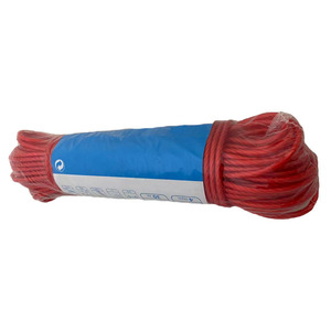 Outdoor Electric Retractable Clothesline Colorful Washing Drying Clothesline Plastic washing line rope