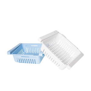 Offre Spéciale boîte de rangement en plastique rétractable de petite taille panier de fruits de cuisine Rectangle moderne pour une utilisation au réfrigérateur - Product Image 2