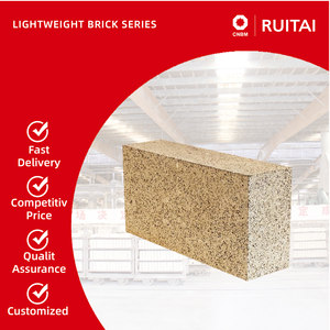 Gạch đất sét nung nhẹ alumina xi măng cao alumina magiê Oxit silicon dioxide hàn cắt khối dịch vụ xử lý - Product Image 2