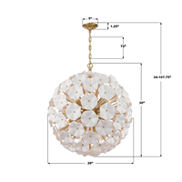 Suspension moderne en verre en forme de boule, cadre métallique doré, hauteur réglable, haute luminosité, idéale pour salon et salle à manger