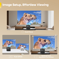 Projecteur LED à ultra courte focale HY450C avec autofocus, 1080P 4K 2G 900 ANSI, décalage automatique HD, dropshipping, commande vocale