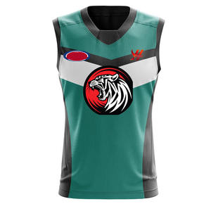 特注<span class=keywords><strong>AFL</strong></span>ラグビージャージ、通気性デジタルプリント、100％ポリエステル、速乾性、サッカー選手向け、ホットセール中 - Product Image 2