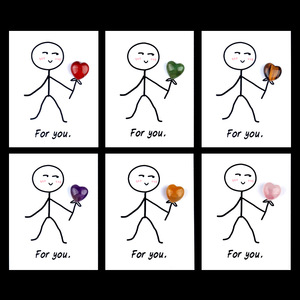 Chữa Bệnh thẻ loạt đá quý tinh thể tự nhiên Đá Mã Não 15mm khắc hình trái tim tình yêu sáng tạo vui vẻ Valentine - Product Image 2