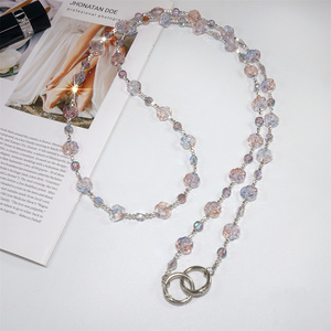 Bling dây đeo vai thay thế vành đai long lanh hoa pha lê điện thoại dây đeo Crossbody lấp lánh điện thoại túi xách dây đeo Trọng lượng nhẹ - Product Image 5