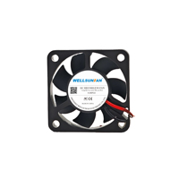 WELLSUNFAN OEM DC4010 5v/12v Kipas Blower untuk Sistem Kendaraan Listrik Printer 3D Konsumsi Daya Rendah Casing Komputer Berkualitas Tinggi