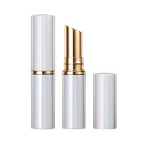 HUIHO forme ronde baume à lèvres vide Tubes11.1mm diamètre intérieur rechargeable blanc mince rouge à lèvres Tube cosmétiques emballage conteneurs
