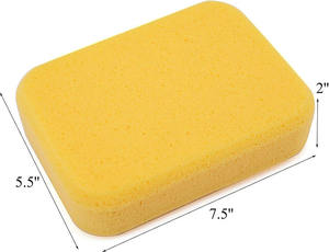 Esponja de limpieza de cerámica hidrofílica altamente absorbente, esponja para lechada de azulejos, accesorio para azulejos de esponja limpia de cerámica - Product Image 4
