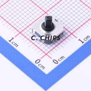 7*7*6-6P-L WX Multi-Function Switch SMD-6P,7x7mm Switch ( Type: 5-Direction Switch )( Rated Voltage (DC): 12V ) - Product Image 1