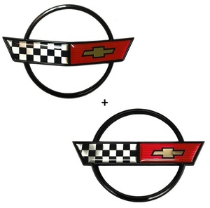 Emblème de porte à essence pour <span class=keywords><strong>Corvette</strong></span> C4 <span class=keywords><strong>1984</strong></span>-1990 (métal correct) 14060260 - Product Image 2