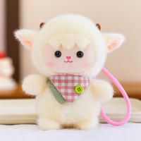 Peluche Lapin Mignon Parfumé avec Fonction Anti-Stress, Mini Ornement de Sac pour Enfants et Adultes, Cadeau d'Anniversaire