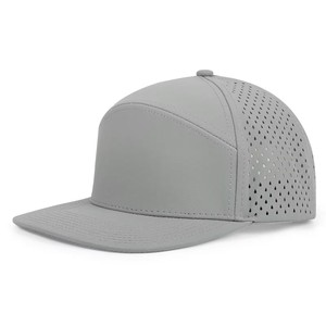 Casquette de golf INJAE VINA pour femme, personnalisable, résistante à l'eau, perforée, respirante, à visière plate, 7 panneaux, style snapback - Product Image 4