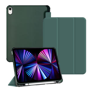 Étui à rabat triple pliable optimisé en promotion pour <span class=keywords><strong>iPad</strong></span> <span class=keywords><strong>Air</strong></span> <span class=keywords><strong>3</strong></span> et Pro 10.5 avec fonction veille/réveil automatique et béquille - Product Image 3