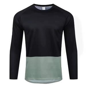 Maglia da Uomo Personalizzata per Corse Automobilistiche a Maniche Lunghe Jersey da Moto con Girocollo Eco-Friendly ad Asciugatura Rapida - Product Image 6