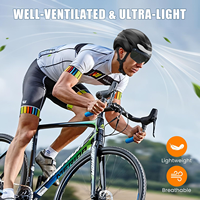 Casco Inteligente para Bicicleta con Luz de Freno Automática LED Recargable, Luz Trasera de Seguridad, Ligero, para Ciclismo Urbano