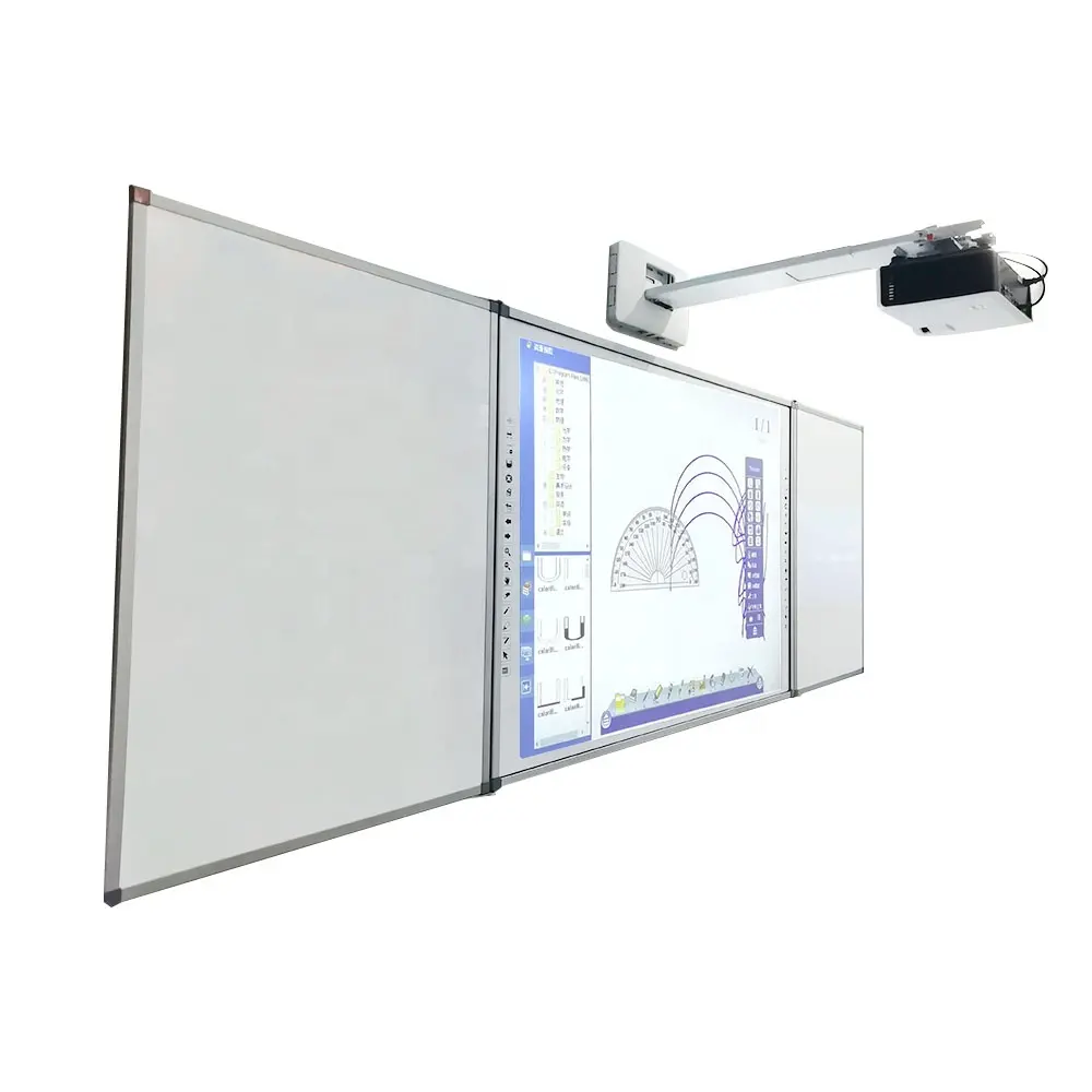 Beste prijs opvouwbare interactieve smart board white boards voor klasse kamers onderwijs