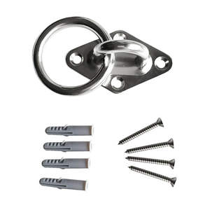 Gréement de bateau en acier inoxydable ISURE <span class=keywords><strong>MARINE</strong></span> avec plaque à œil diamanté Quincaillerie <span class=keywords><strong>marine</strong></span> Nouveau raccord de bateau d'occasion avec anneau - Product Image 4