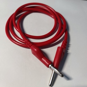 100cm Bananenstecker-zu-Bananenstecker-Testkabel, 4 mm Stapelbare Bananenstecker-Verbindungskabel, Weiches Gummi-Testkabel für Laboratorien - Product Image 4
