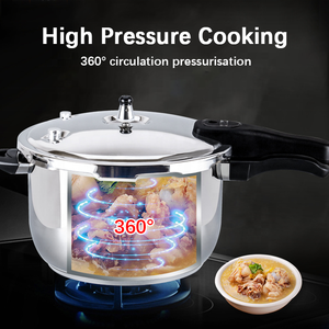 Cuisinière à pression ALLNICE personnalisée, écologique, en acier inoxydable 304, grande capacité pour le riz, compatible gaz et induction - Product Image 2