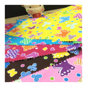 Nhà Máy Giá thoáng khí không thấm nước flannel PUL phim hoạt hình vải cho bé Tã vải - Product Image 6