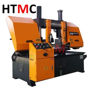 Scie à ruban à métaux HTMC GB4240, machine à découper les métaux, double colonne, hydraulique, horizontale, automatique, moteur 4 kW, vitesse de lame 27 m/min, 400 mm - Product Image 2