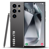 Fnban Sam Sung S24 Ultra 5G Smartphone CPU Deca Core Kamera Belakang 108MP Layar LCD 144Hz Pengisian Cepat 120W Harga Rendah Spanyol