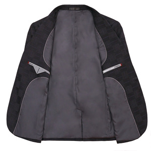 <span class=keywords><strong>Costume</strong></span> trois pièces de bonne qualité pour hommes, vêtement d'affaires à <span class=keywords><strong>carreaux</strong></span>, coupe Slim, confortable, respirant, nouvelle collection 2020 - Product Image 6