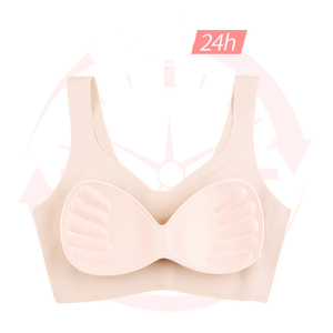 Soutien-gorge sans couture en soie glacée <span class=keywords><strong>de</strong></span> haute qualité japonaise pour <span class=keywords><strong>jeunes</strong></span> filles sexy, avec étiquette privée personnalisée, décoration en dentelle, photos sexy - Product Image 5