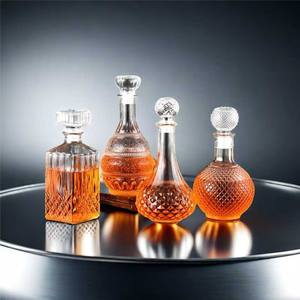 ウイスキーボトル750ml 1000mlメーカーカスタマイズ高品質ウイスキーガラス透明カスタムワインボトル750mlウイスキーデカント - Product Image 6