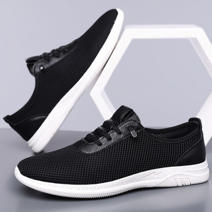 Nouvelles chaussures d'été 2026 à semelle souple en maille, toutes occasions |   Chaussures de sport décontractées respirantes pour hommes, vente en gros - Product Image 2
