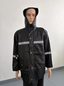 Wholesale Universal Waterproof Rain Suit Two-Piece High Visibility Reflective Outdoor <strong>Motorcycle</strong> Riding Camping Hiking - Product Image 3