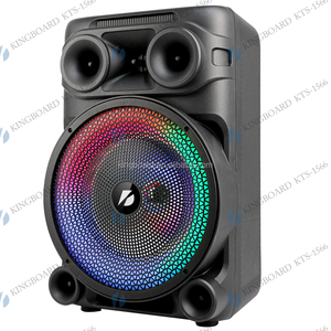 KTS Không Dây Di Động Ngoài Trời Ánh Sáng Bt Loa Với TWS & FM & USB 8 Inch KTS-1566 Nhà Máy Giá Bán Buôn OEM - Product Image 1