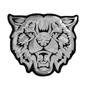 Vêtements personnalisés en usine Patch brodé à la main sur le thème des animaux Patch en polyester appliqué Design Accessoires pour vêtements - Product Image 2