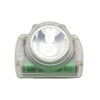 Lampe frontale LED verte pour l'exploitation minière, 20000 Lux, lampe de casque étanche pour travaux souterrains