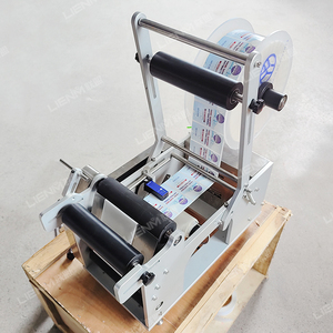 Bán tự động dính Sticker ngày in máy tính để bàn nhỏ Label Applicator chai tròn Nhãn dán nhãn máy - Product Image 2