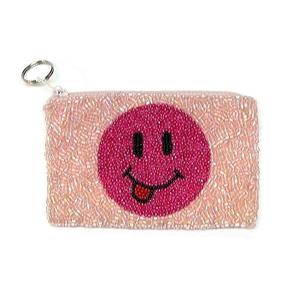 Mini porte-monnaie en toile à motif géométrique avec fermeture éclair, résistant à l'eau, écologique, pour un accès facile, élégant et pratique au quotidien - Product Image 2