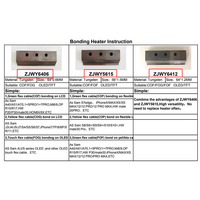 Zjwy-580 machine de liaison de câbles flexibles ACF COF réparation lcd machine de liaison lcd mobile réparation lcd